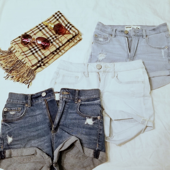 3/$30 High Rise Retro Shorts - Picture 1 of 7